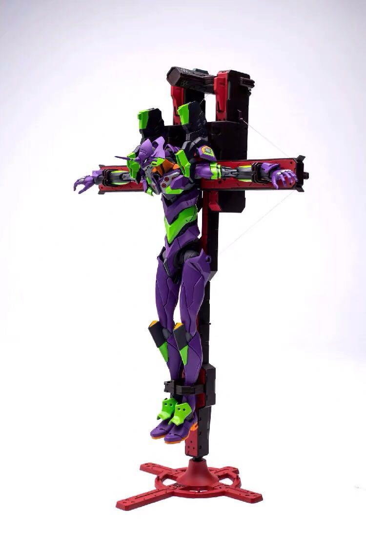 RG Evangelion Cross Type Restraint (3rd party) with Bonus Unit-01 Waterslide Decal (Bandai))