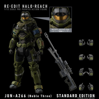 PREORDER 1/12 RE:EDIT HALO: REACH JUN-A266 (Noble Three)