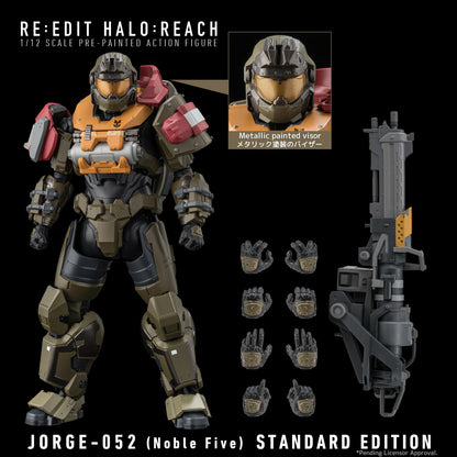 PREORDER 1/12 RE:EDIT HALO: REACH JORGE-052 (Noble Five)