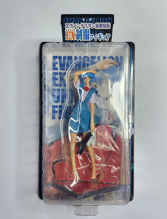 Neon Genesis Evangelion EX Figure Rei Ayanami Figure School Uniform Ver. PREOWNED