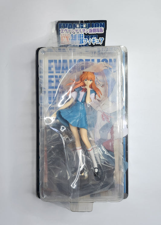 Evangelion EX Figure Asuka Langley Figure School Uniform Ver. PREOWNED