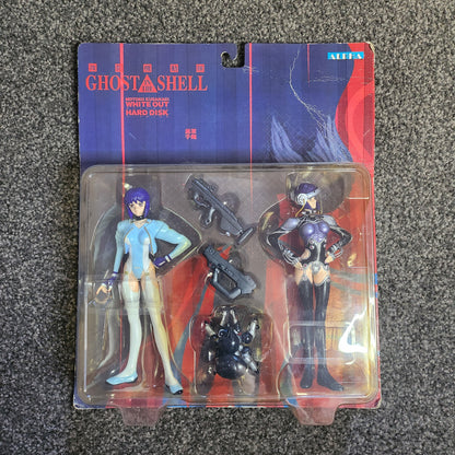 ALPHA Ghost In The Shell "White Out" & "Hard Disk" Motoko Kusanagi set PREOWNED