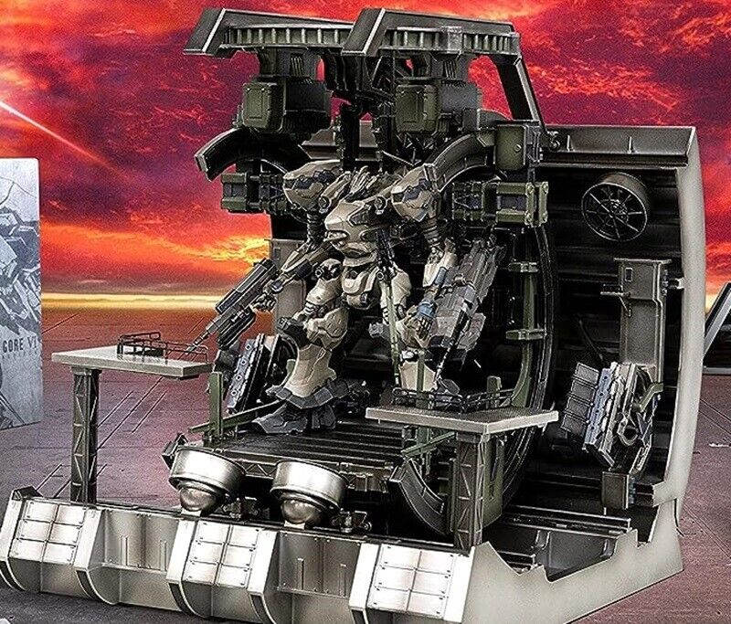 Armored Core 6 Fires of Rubicon Premium Collector's Edition Garage Diorama only PREOWNED